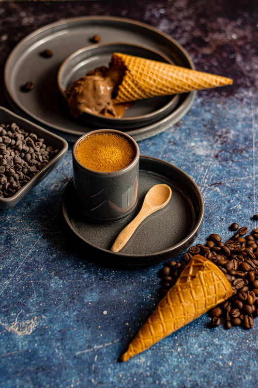 Gelado de Chocolate e Licor de Café